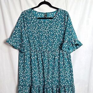 🖤5/$20🖤 EMERY ROSE.. floral teal dress..